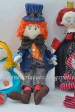 Eduk, Alice no País das Bonecas Alice in the Doll's Country Katia Callaça (Bonus Fridinha (Frida Doll))  Felt, portuguese