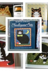 Martin Leman's-Needlepoint Cats