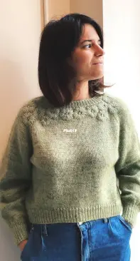 Grinalda Sweater by Rosa Pomar - English