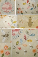 The Rowdy Flat Library Quilt Month 2 - The Beekeeper by Susan Smith
