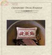 Beehive Needleworks - Cranberry Deer Pinkeep