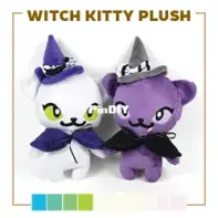 Sew Desu Ne? - Choly Knight - Witch Kitty Plush - Machine Embroidery Files - Free