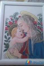 Labores del Hogar 518, Virgen con el Niño, Sandro Botticelli