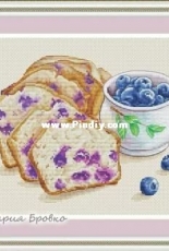 Blueberry Muffin by Maria Brovko