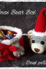 Deux Petites Mains - The Two Little Hands - Sandrine Campaña Garcia - Christmas bear box