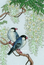 Anchor Maia 5678000-01160 - Birds on Wisteria