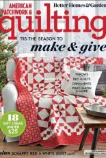 American Patchwork and Quilting Issue 161 December 2019