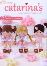 Erica Catarina's-Felt Dolls-Free Pattern/Portuguese