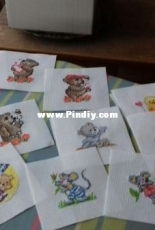 my cross stitch cards made in 2017