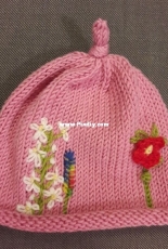newborn girl hat My work