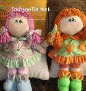 bonecas de pantufas