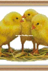 Dina Stitch - Chickens - Free