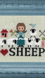 Jardin Privé - I Love Sheep PCS