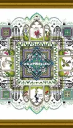 Chatelaine Designs Onl 177 The Poison Garden Mandala Cross Stitch Communication Download Only Reply Cross Stitch Patterns Scanned Pindiy