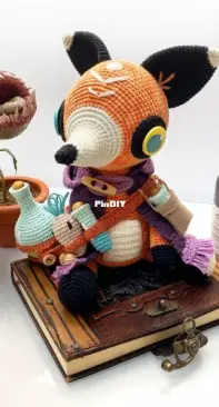 Soffice Crochet - Giorgia Lanza - Prudence the Alchemist Fox