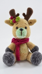 Circulo - Shirley Borges - Reindeer - Rena Pelúcia- Portuguese - Free