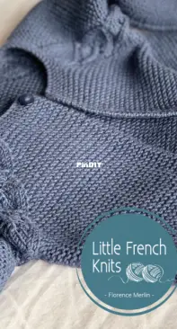 Little French Knits.-66 / Leaves 2 by Florence Merlin