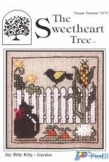The Sweetheart Tree Teenie Tweenie #172 - Itty Bitty Kitty - Garden