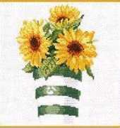 DMC XC0409-A - Sunflowers