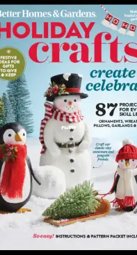 Better Homes and Gardens  Holiday Crafts  Winter 2022