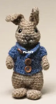Sons Popkes Dapper crochet bunny