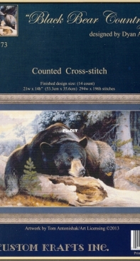Kustom Krafts 97173 Black Bear Country PCS + XSD