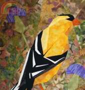 Wee Goldfinch - Paper Piecing