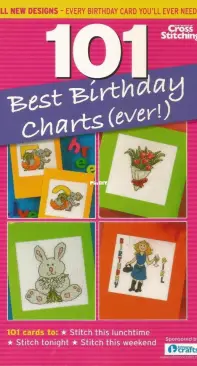 The World of Cross Stitching TWOCS - 101 Best Birthday Charts (ever!) - June 2005