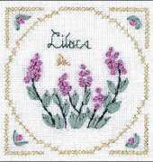 The Victoria Sampler Learning Collection Level 2 Colonial Knot BCS 2-10 - Lilacs