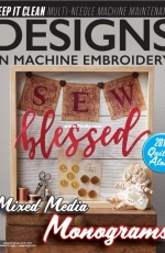 Designs in Machine Embroidery - January/February 2019
