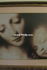 Golden fleece. Madonna with child