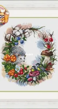 Belka Stitch - Forest Gifts by  Yulia Leonova