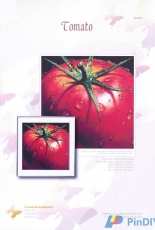 I Love CrossStitch ILCS AL-011 - Tomato