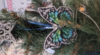 Christmas toys, Green butterfly