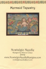 The Nostalgic Needle - Mermaid Tapestry by Sharon Cohen