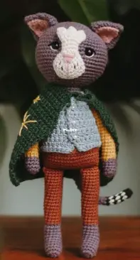E Grace Crochet - Elizabeth Grace - Castor The Magician Cat - Free