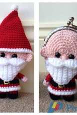 Laura Sutcliffe Designs - Laura Sutcliffe - Santa Coin Purse