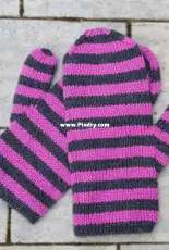 Wesley Mittens by Galt House of Yarn-Free