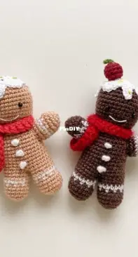 Scandistyle Dolls - Nadezhda Iukhlina - Gingerbread Man - Russian - Free