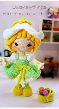 Daisy Tiny Things - Daisy - Hạnh Mèo - Mint Tulip Chibi Doll