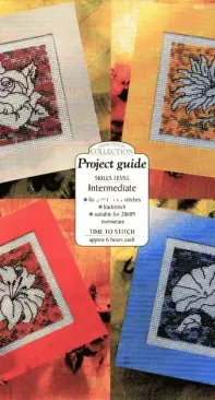 Assisi Flowers Cards by Caroline Palmer from Cross Stitch Collection 82  PCS