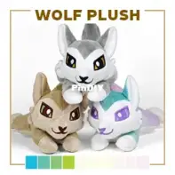 Sew Desu Ne? - Choly Knight - Wolf Plush - Machine Embroidery Files - Free