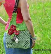 Magic with Hook and Needles - Vendula Maderska - Red Poppy Bag
