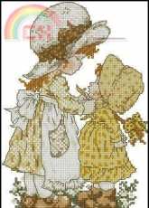 Friends in the Sunshine by Sarah Kay from The World of Cross Stitching TWOCS 125 XSD