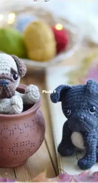 Drozds Pattern - Maria Drozd - Mini French Bulldog - Portuguese - Translated