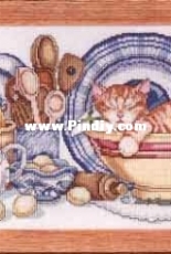 Design Works 9805 - Country Cat Nap