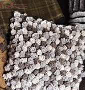 Rowan - Crochet Swirl Cushion by Naomi Lewis - Free
