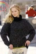 Sirdar 9329 sweater_jumper pattern