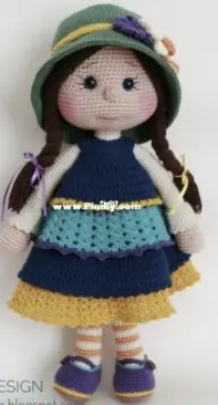Amigurumi Aşkına - Tiny Mini Design - Demet Karabayır - Sofia Doll - English