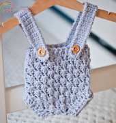 Mon Petit Violon - Vita Apala - Baby Shorts with Suspenders